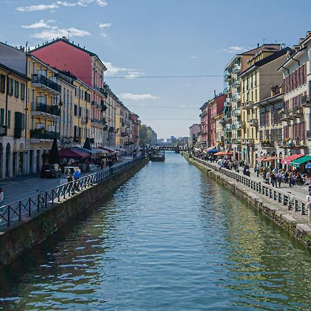 Vivimihome - Vivi I Navigli Elegante E Centrale Milan Bagian luar foto